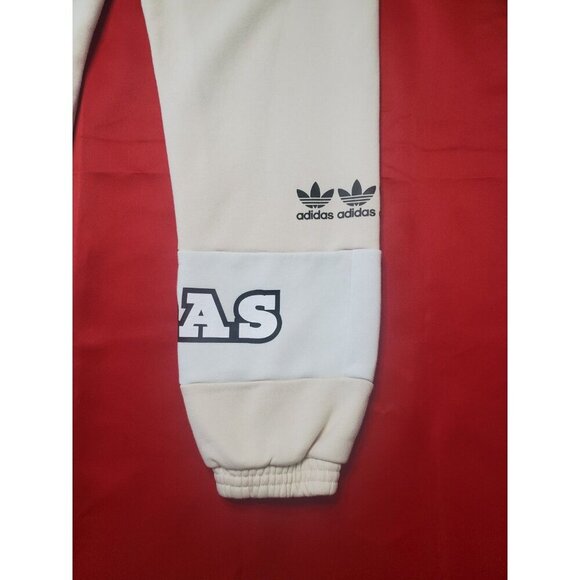 Adidas Joggers Women's Size S Cream And White Logo Prototype Model Sample Unit - Picture 7 of 13